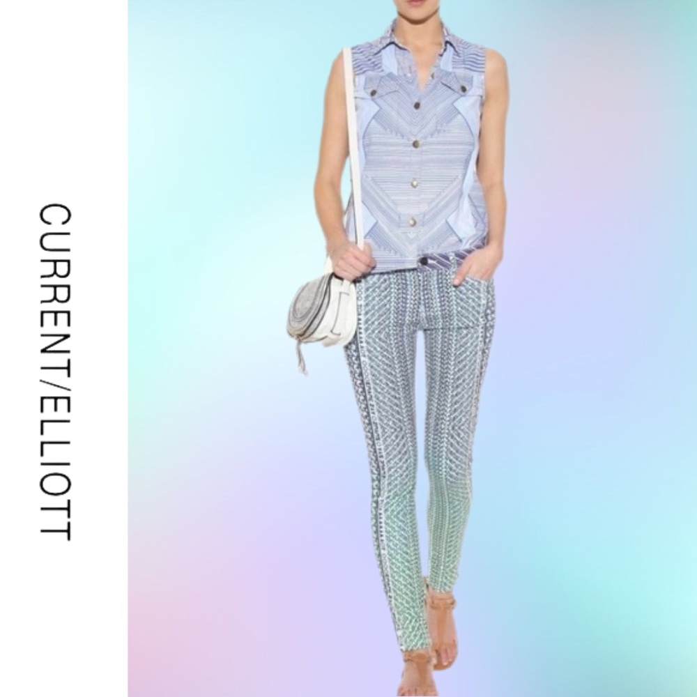 NWT Current/Elliot MARY KATRANTZOU Skinny Jeans